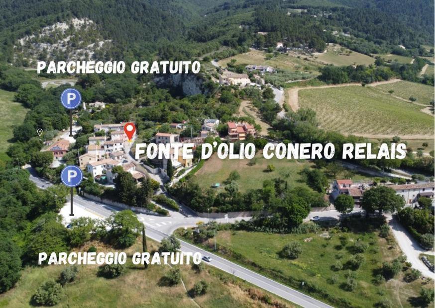 Fonte D'Olio Conero Relais Bed & Breakfast ซีโรโล ภายนอก รูปภาพ